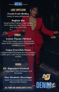 Special Occasion Menu